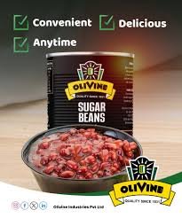 Olivine Tinned Sugar Beans 410g